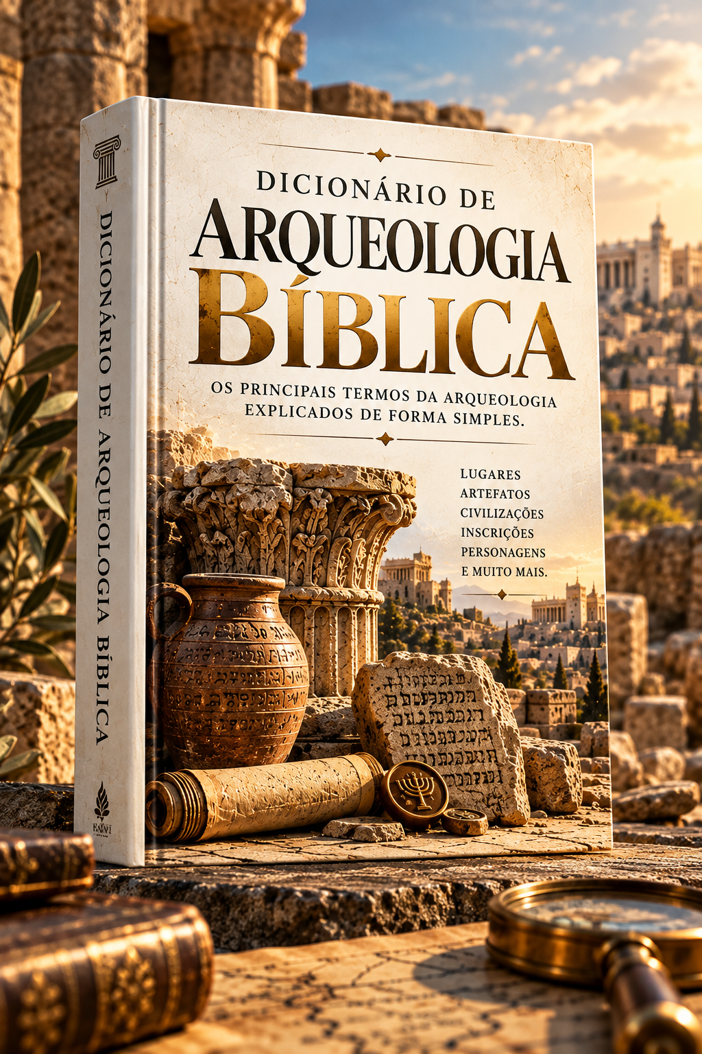 Capa do bônus: Dicionário de Arqueologia Bíblica