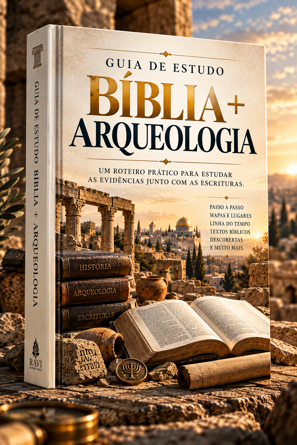 Capa do bônus: Guia de Estudo: Bíblia + Arqueologia